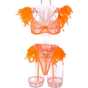 Set Paloma Naranja