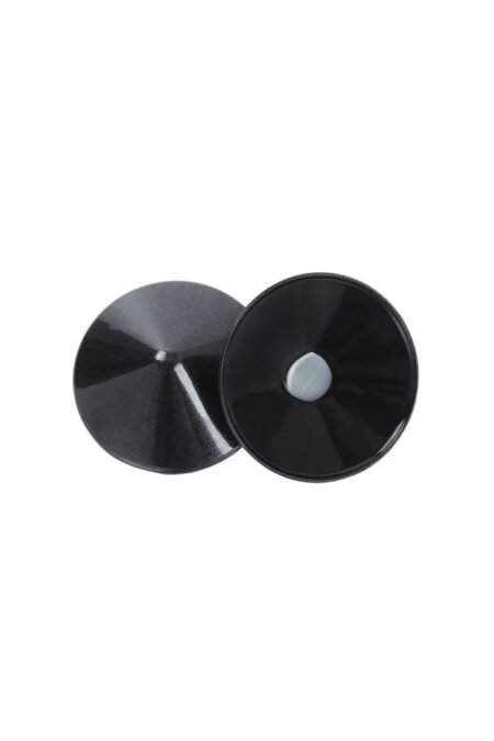 Pezoneras Negras Metalicas