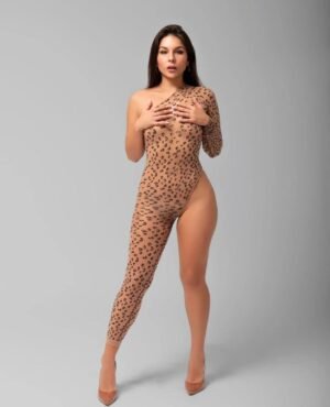 Malla Nude Animal Print