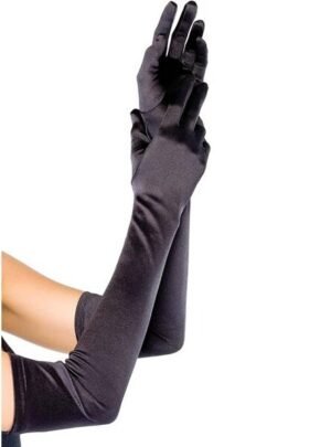 Guantes Satin Negros