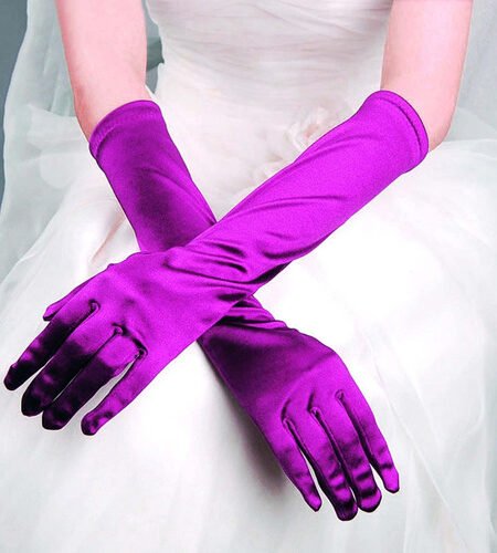 Guantes Satin Uva