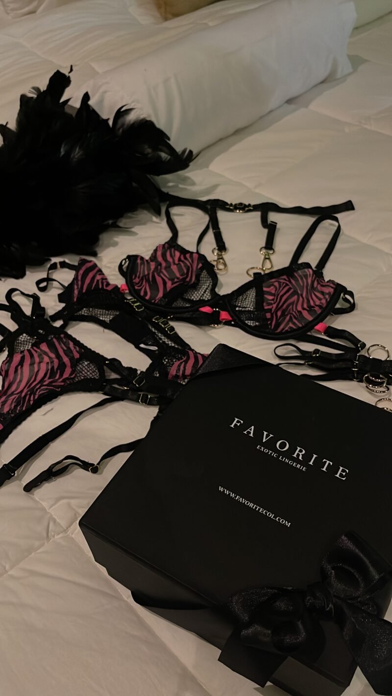 Set Pink Zebra - Imagen 3