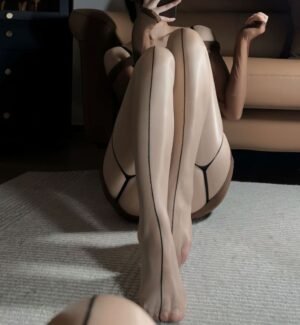 Medias Nude Linea Negra
