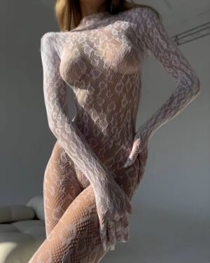 Malla Animal Print Blanca - Imagen 2