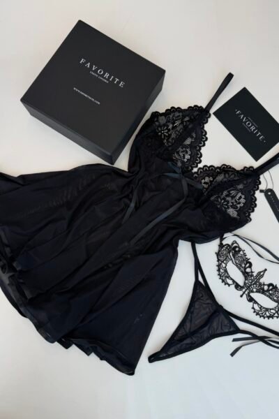 Babydoll Sophie Negro